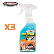 MAFRA FAST CLEANER Spray Lavaggio Pulizia Esterni Vetri Carrozzeria Auto Moto