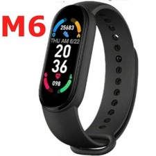 M6 Smart Band 6 smartwatch nero Android 6.0 iOS 10