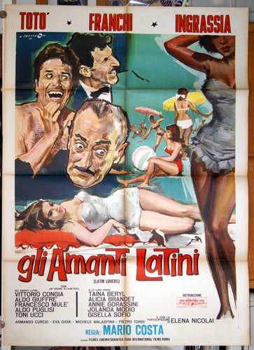 Manifesto film gli amanti - film,