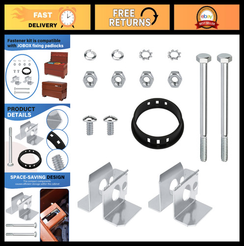 Kit fissaggio per lucchetto - kit,