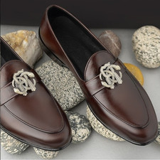 Scarpe da uomo in pelle fatte