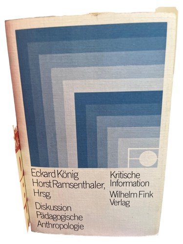 Antropologia pedagogica eckard - pedagogica,