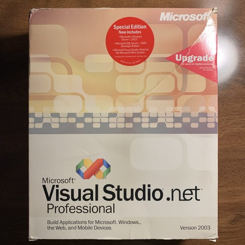 Microsoft visual studio net - microsoft,