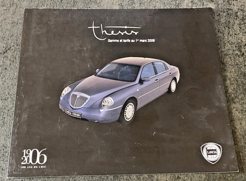 Brochure vente lancia - vente,