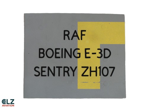 Raf boeing sentry zh107 - raf,