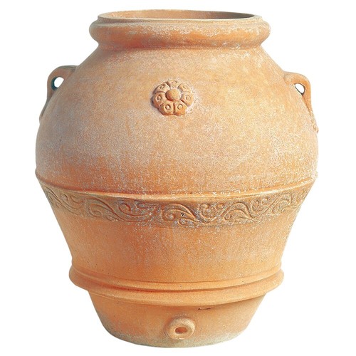 Orcio decorativo terracotta - orcio,