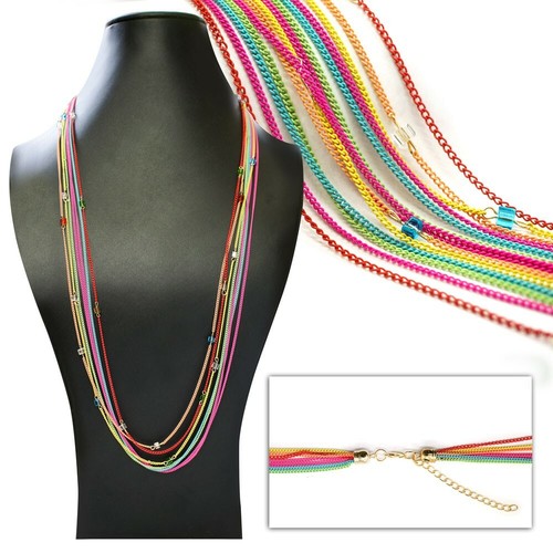 Multicolore collana hippie - multicolore,