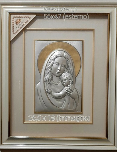 Quadro bassorilievo madonna
