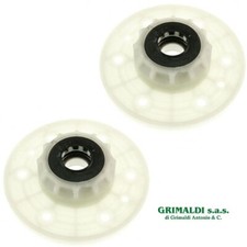 2 PEZZI MOZZO CUSCINETTO LAVATRICE CARICO ALTO CANDY HOOVER 43011931 ORIGINALE