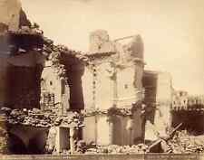 Casamicciola Ischia Naples Earthquake Large vintage photo 1883 Mauri AchilleL997