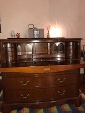 mobile camera da letto, color legno noce