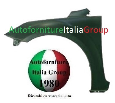 Parafango anteriore sinistro - anteriore,