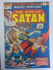 Marvel Spotlight 18 VF- 1974.Cent copy.First App.Allatou.Colan/Romita.Son of Sat