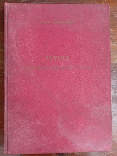 Tavole farmacognostiche - ,