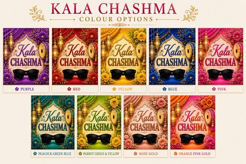 Kala chashma mehndi - chashma,