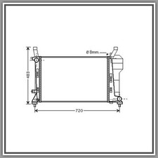 Radiatore Mercedes Classe B