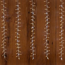 Lotti Tenda Luminosa Natalizia 460x80cm 1152 LED StarFall Bianco Caldo+Freddo