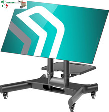 Carrello Porta TV da 32 a 70 pollici - Portatv da Terra con Ruote con Peso fino 