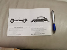 Vw maggiolino 1963 broschure