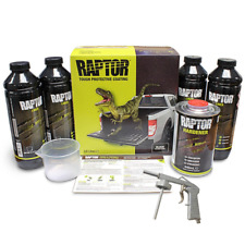 Kit de Raptor Noir 4 bouteilles, durcisseur et pistolet inclus UPOL