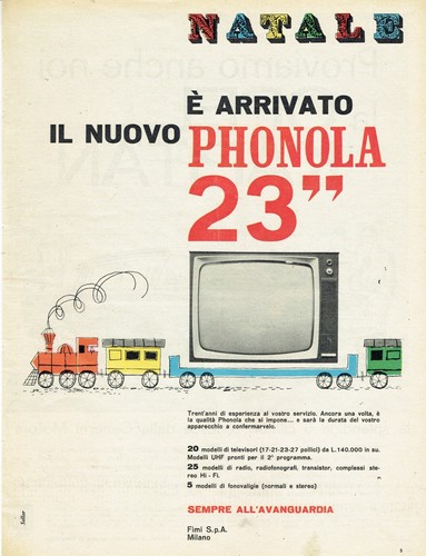 Phonola televisore natale - phonola,