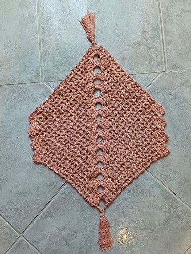 Centrino con frange cotone - con,
