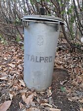 Pattumiera In Acciaio Galvanizzato 110 Litri