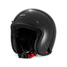 Casco Jet Vespa Versilia Nero