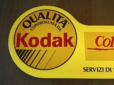 Insegna targa luminosa Kodak Light Film photography dimensioni 60X25