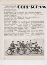 advertising TEST MOTO GORI SCRAMBLER 50 1973 MOTOITALIANE MOTOSPORT EPOCA