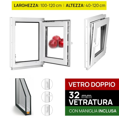 Finestre pvc seminterrato - finestre,