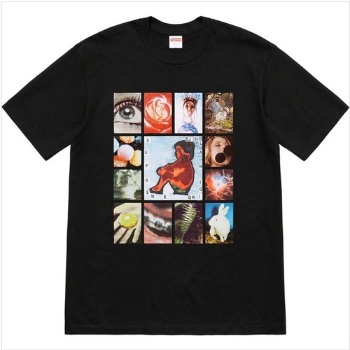 Shirt uomo supreme nera - t-shirt,