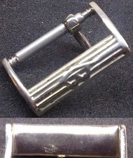 Original Vintage Movado Buckle Fibbia 15mm inner Stainless Steel Excellent L@@K