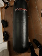 sacco da boxe CARNIELLI, 40kg, made in italy con ganci, ottime condizioni
