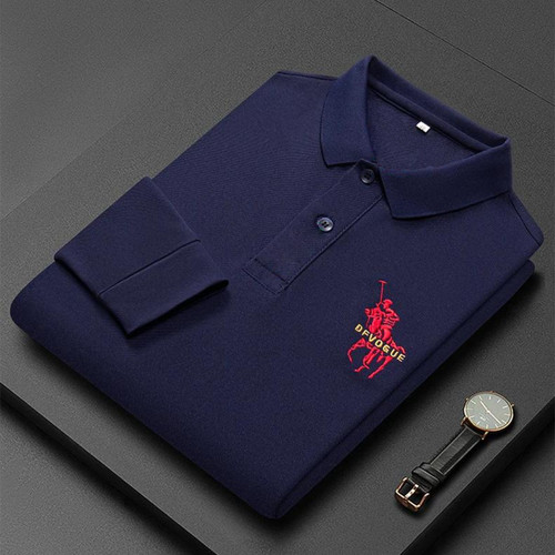 Polo manica lunga cotone - polo,