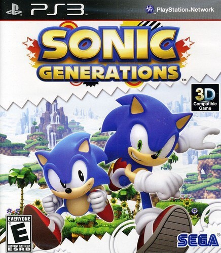 Sonic generations playstation - sonic,