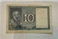 Banconota 10 Lire Impero 1939