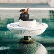  Vaso in ceramica per cascata, per acquari, fontana da interno, per laghetto,