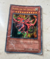 Carta Yu gi Oh Slifer the sky