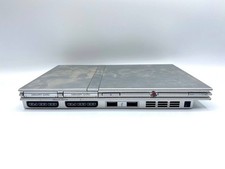 Sony PlayStation 2 PS2 Slim Silver Console per parti di ricambio o riparazione