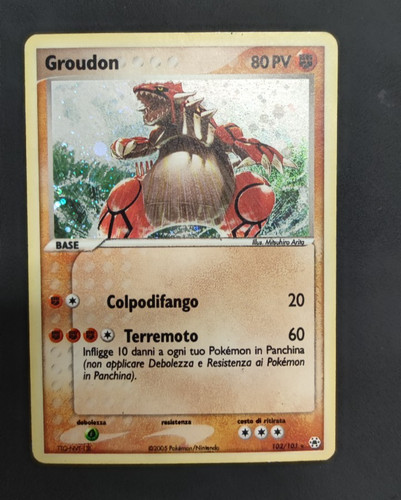Pokemon groudon 102 101 - pokemon, 102/101