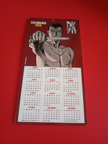 Diabolik kalendario 2016 - dk,