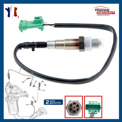 Sonde lambda pour - pour, 206