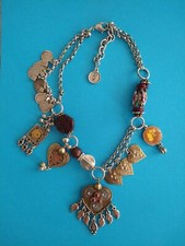 REMINISCENCE Paris. Collana in argento con charms, in perfette condizioni