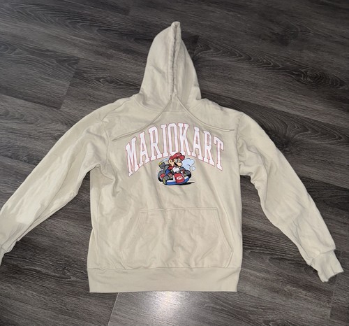 Mario kart felpa - mario, cappuccio