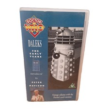 VHS Doctor Who Dalek The Early