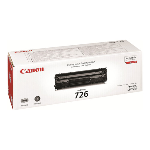 Toner canon 726 nero per - toner,