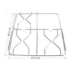 Griglia cucina in acciaio 3