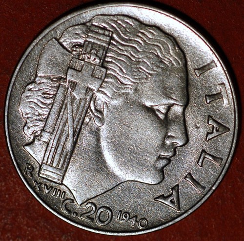 Italy centesimi 1940 75 - 20,