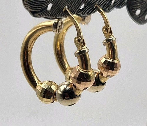 Orecchini cerchio oro - in,